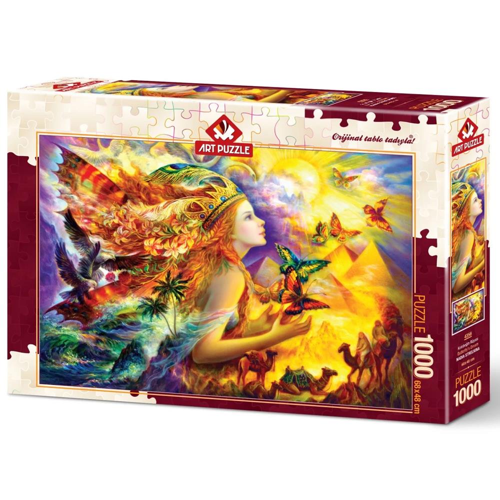 Art Puzzle Kelebeğin Rüyası 1000 Parça Puzzle 4356