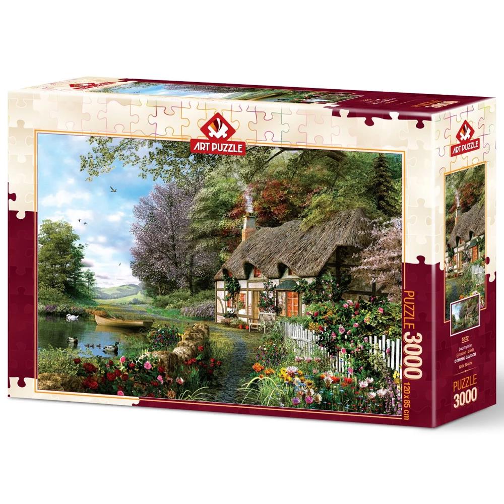 Art Puzzle Şehirden Uzakta 3000 Parça Puzzle 5522
