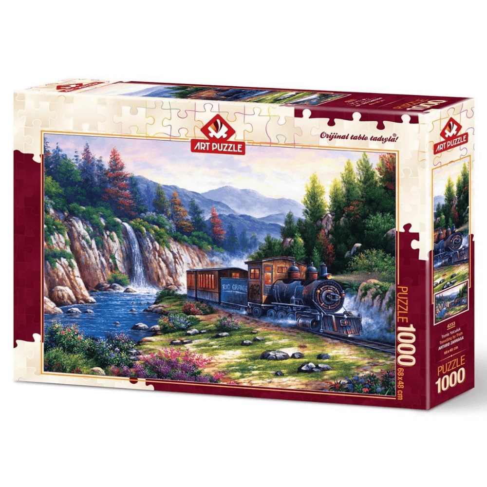 Art Puzzle Trenle Yolculuk 1000 Parça