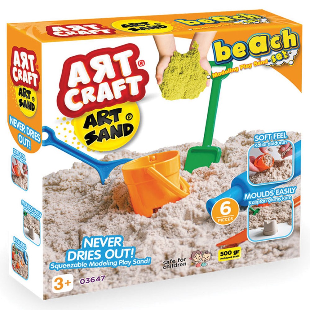 Artstand Plaj Kum Set 500 Gr 03647