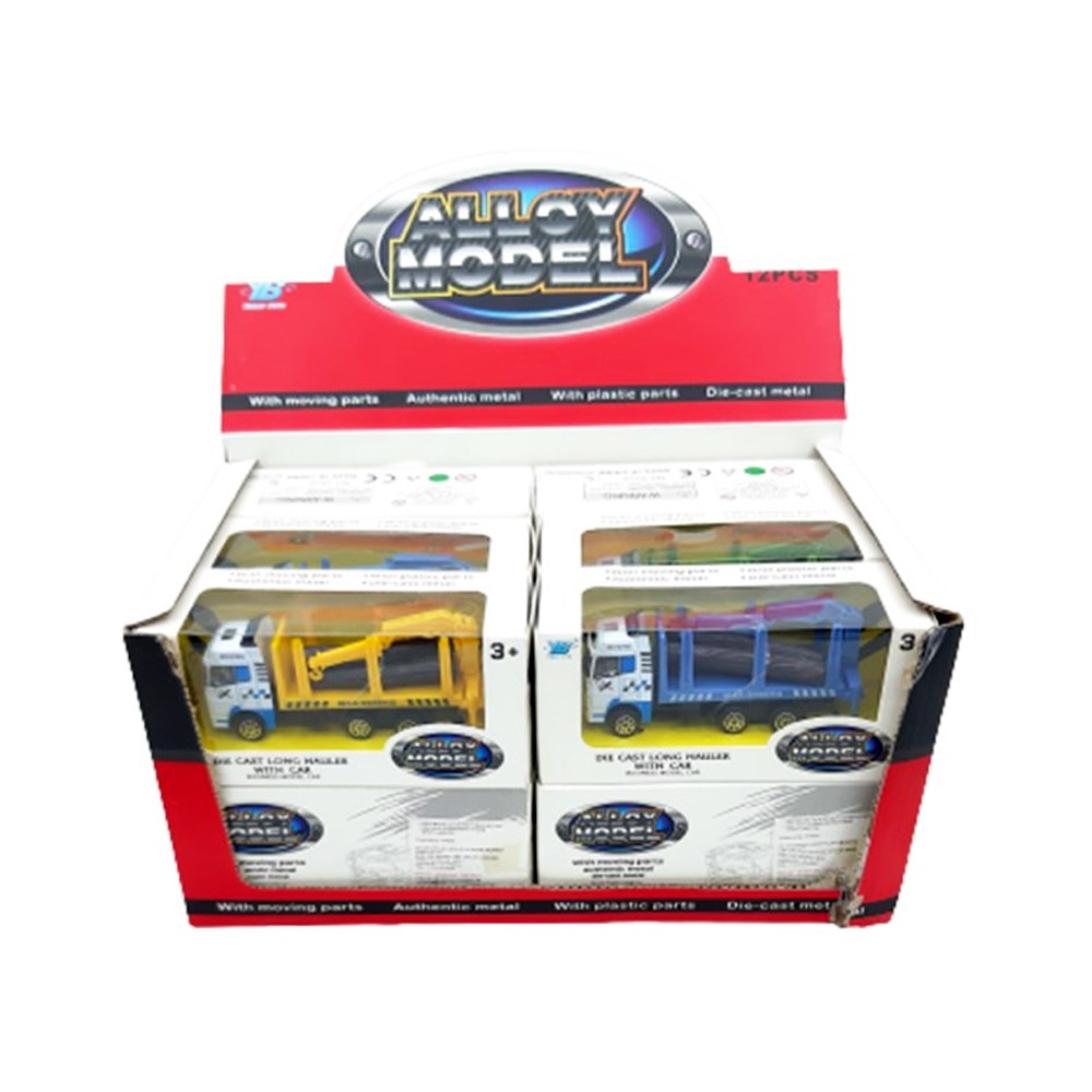 Asya Die Cast Kütük Taşıyıcı Kamyon