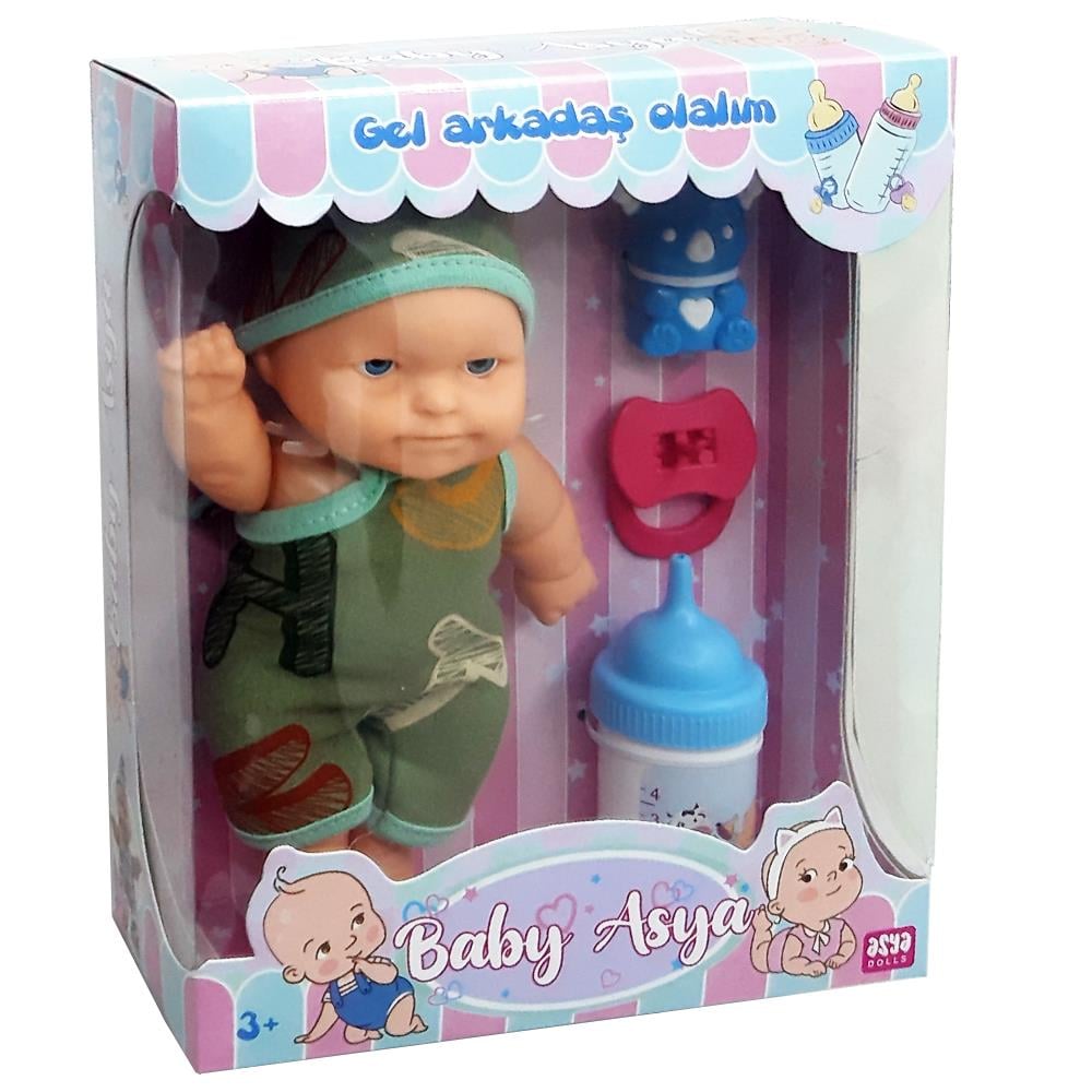 Asya Oyuncak Aksesuar Biberonlu Bebek ASYA-7008