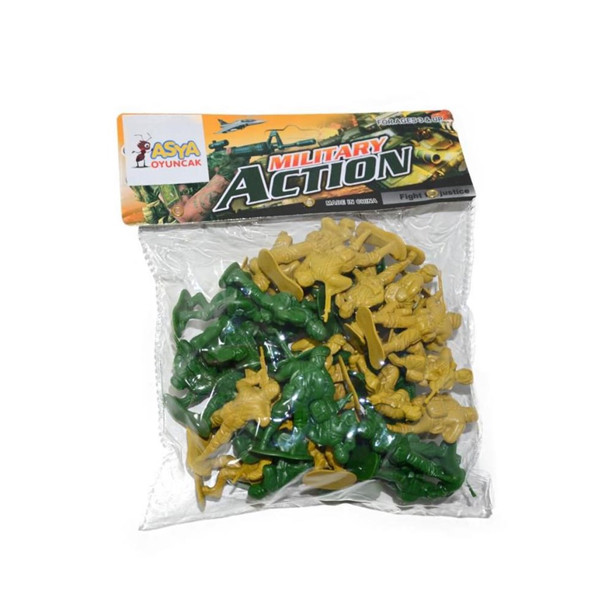 Asya Oyuncak Asker Seti