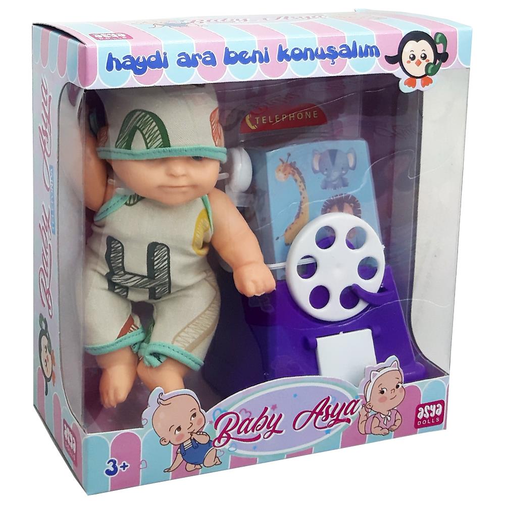 Asya Oyuncak Bebek Telefonlu ASYA-7003