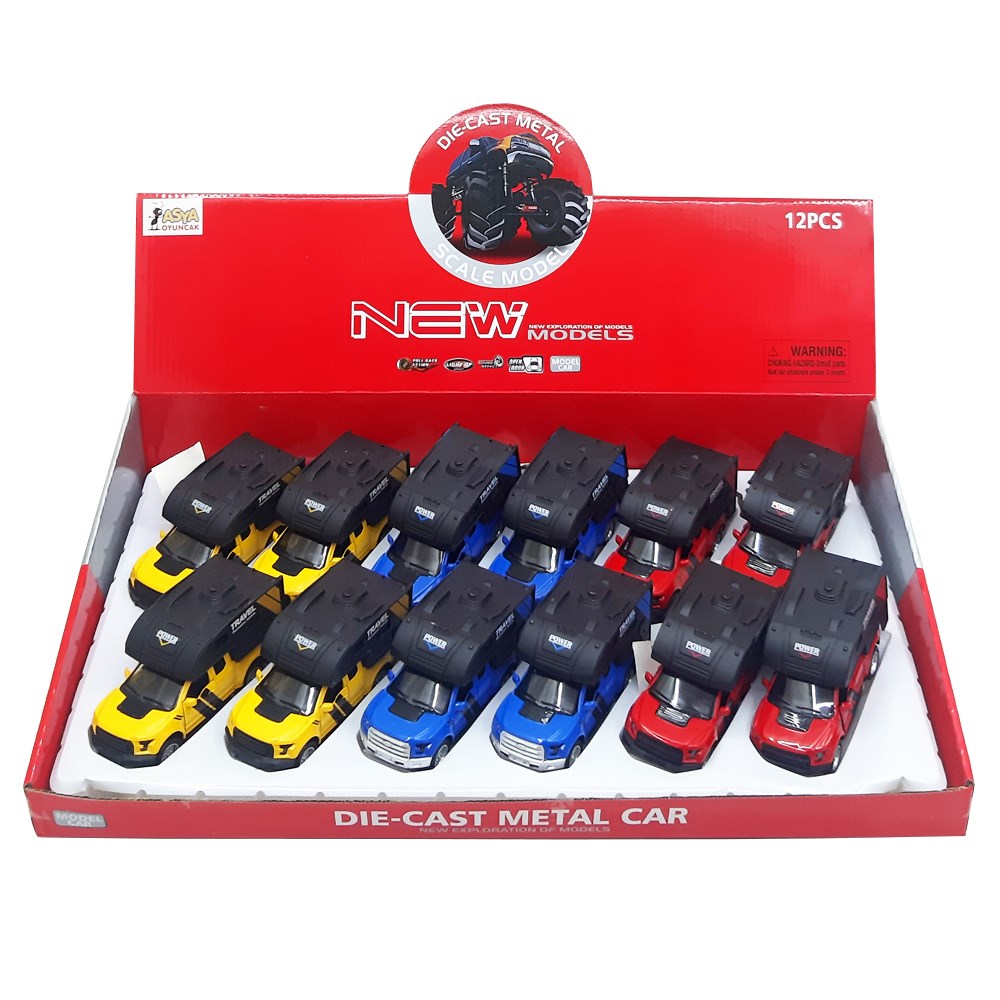 Asya Oyuncak Die Cast Metal Araba 02062-FY6022-12D