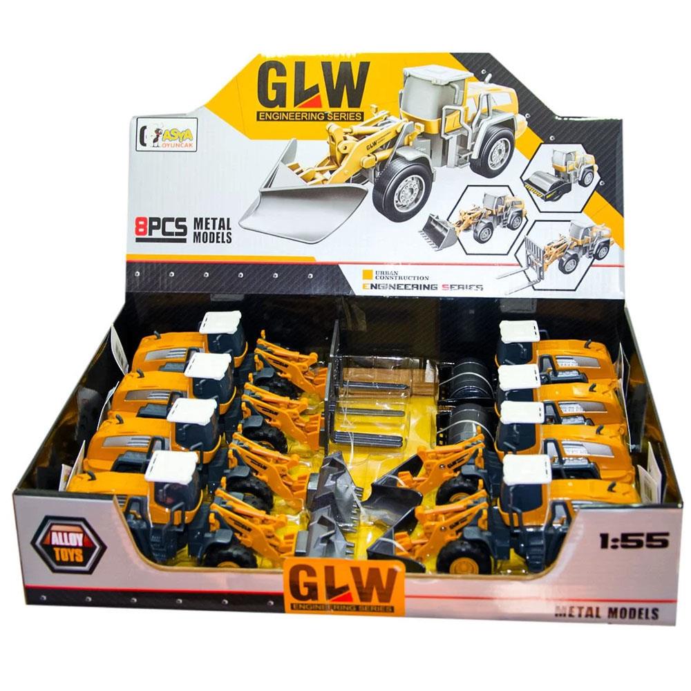 Asya Oyuncak Diecast İş Makinesi 04530-8810