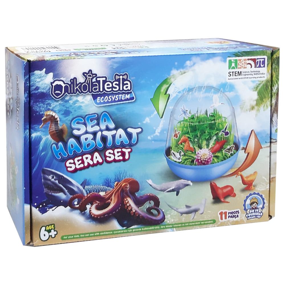 Asya Oyuncak Nikola Tesla Habitat Sera Set Deniz 70157