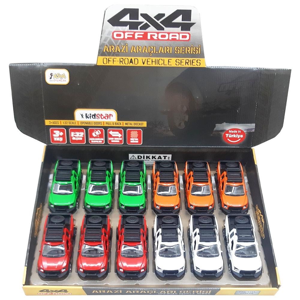 Asya Oyuncak Off Road Çek Bırak Metal KID.00062