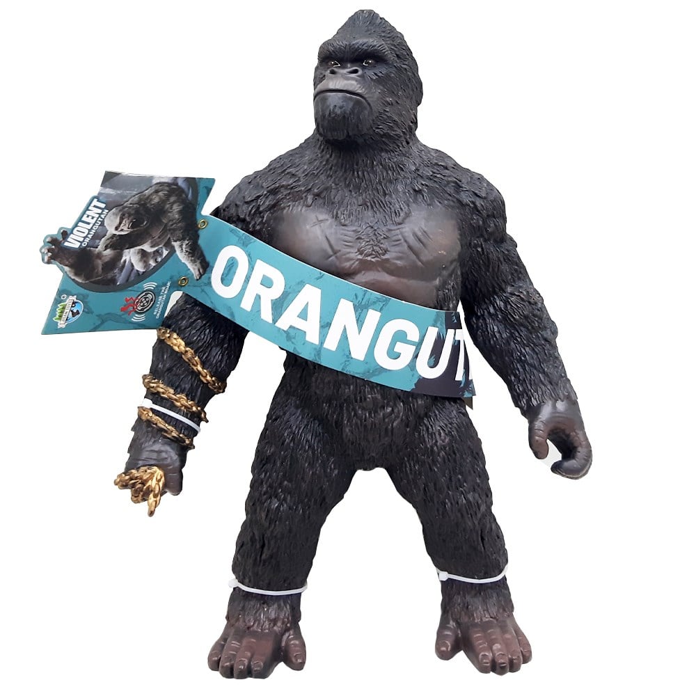 Asya Oyuncak Sesli Goril 38 Cm 21616-E029-1/2