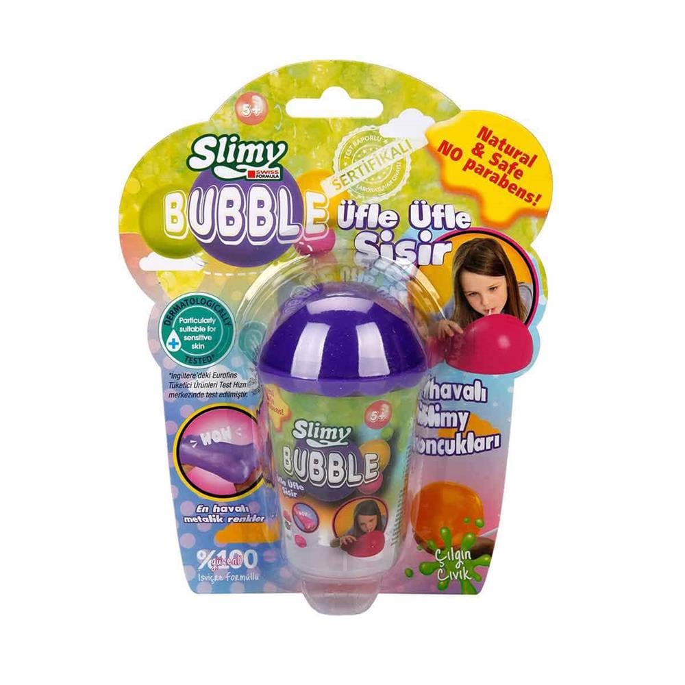 Asya Oyuncak Slimy Bubble Blister Card 60 Gr 4 Renk 32520