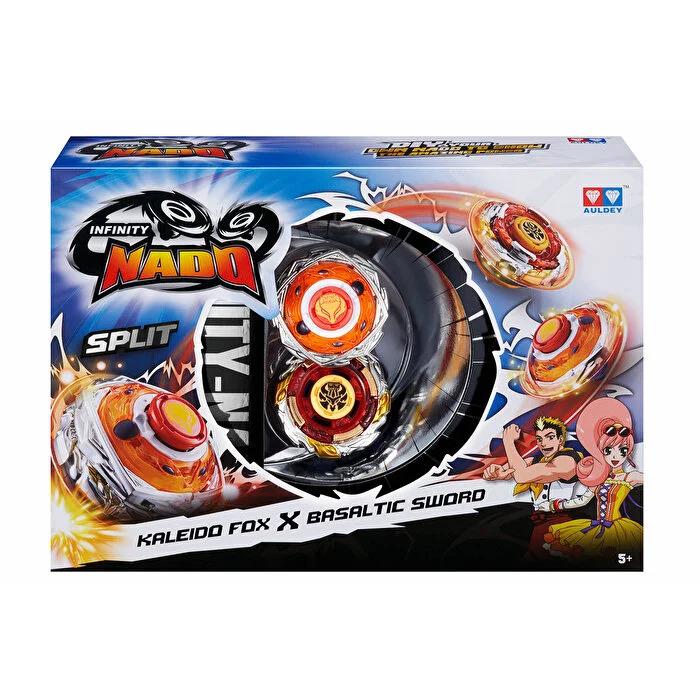 AUL24606 INFINITY NADO SPLIT METAL 2-LI SET KALEIDO FOX & BASALTIC SWORD