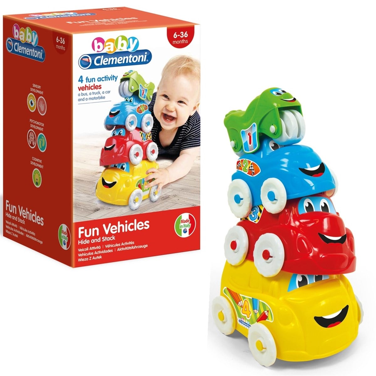 Baby Clementoni Renkli AraçlarBaby Clementoni Renkli Araçlar | Toptan Oyuncak Fiyatı