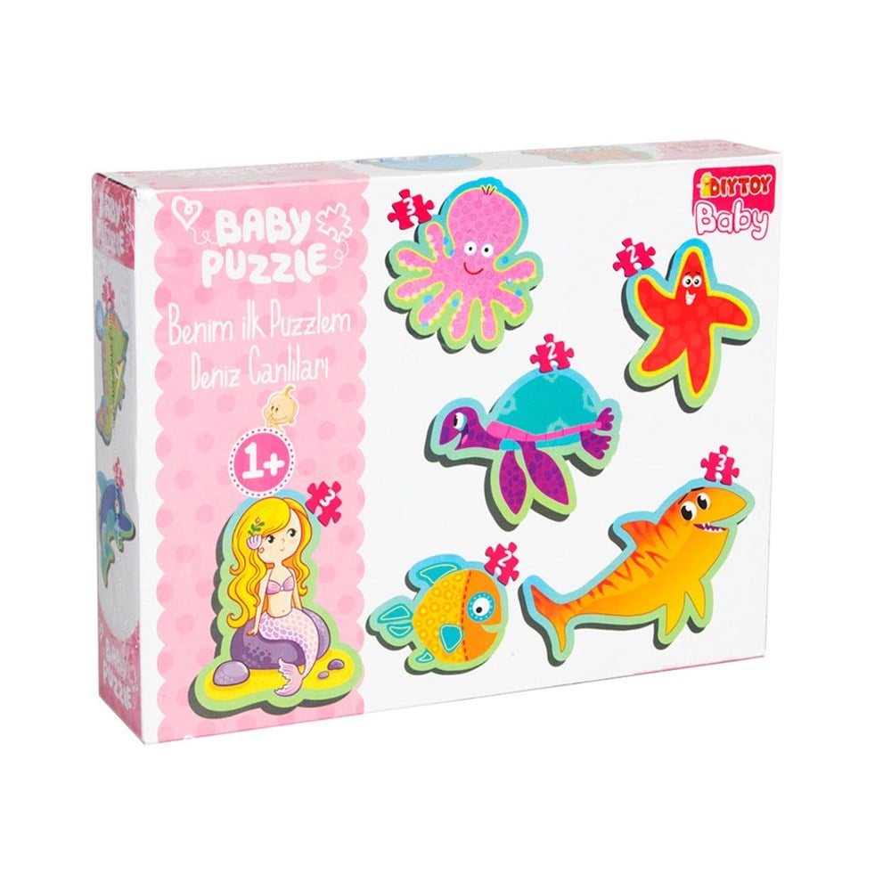 BABY PUZZLE BENIM ILK PUZZLEM DENIZ CANLILARIBABY PUZZLE BENIM ILK PUZZLEM DENIZ CANLILARI Fiyatı | Samatlı Toptan Oyuncak - B2B