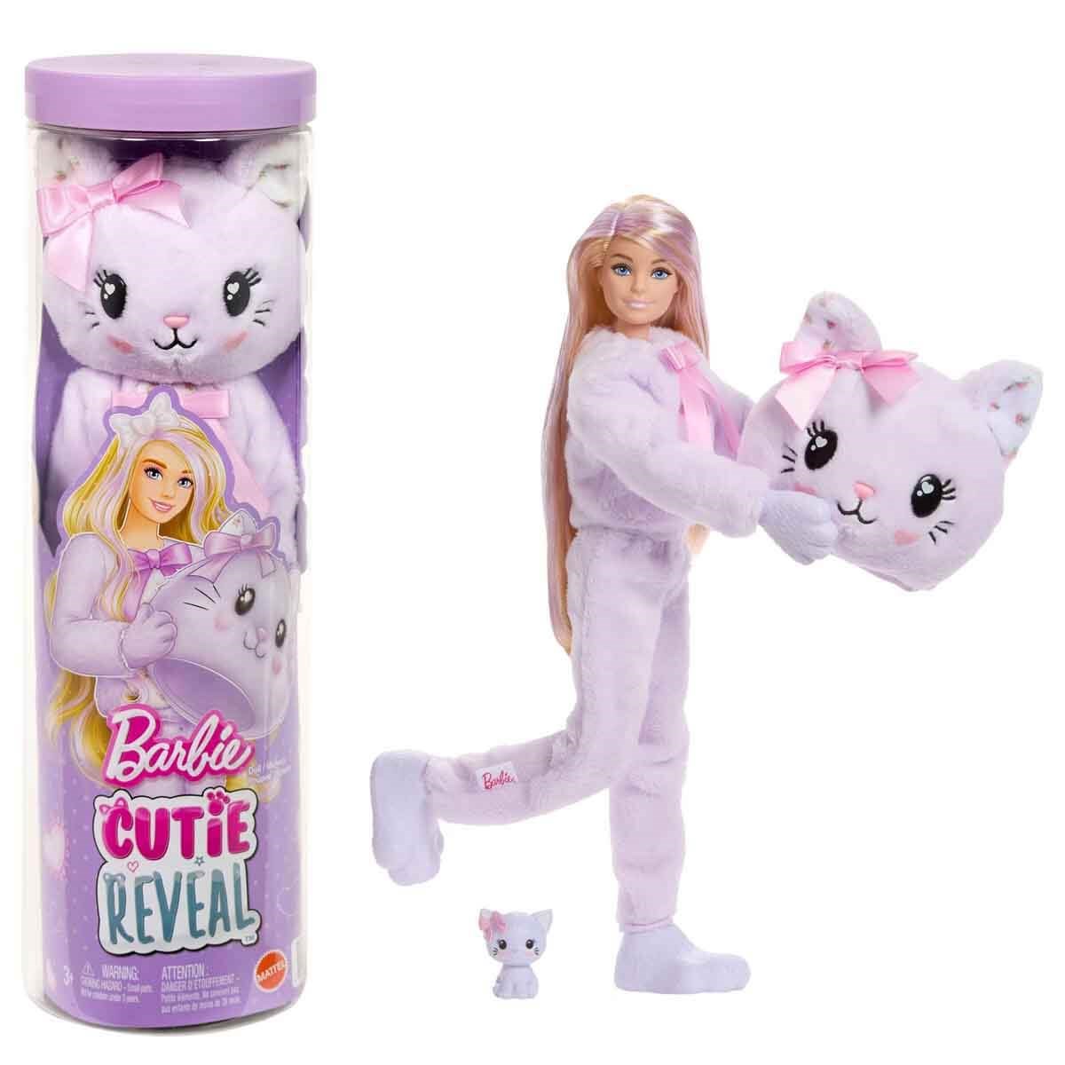 Barbie Aksesuarlı Sevimli Ayı Kostümlü Bebekler Serisi JFV59