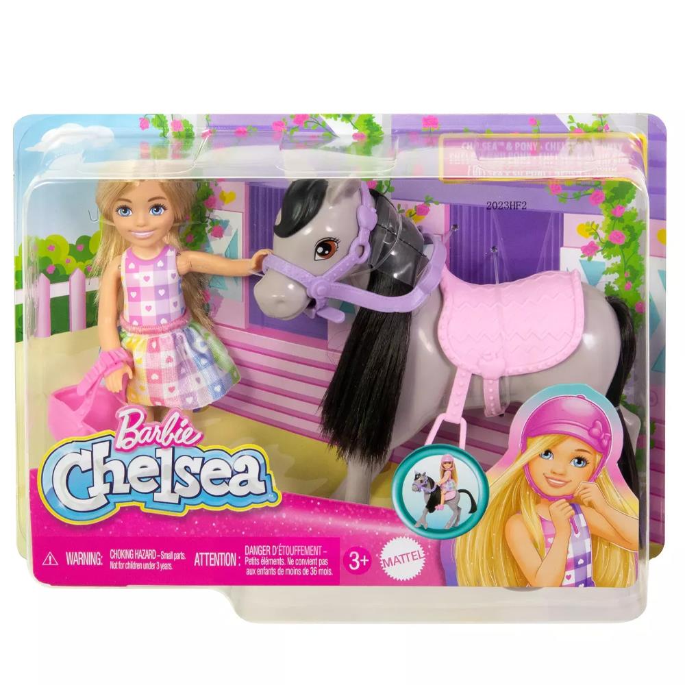Barbie Chelsea Bebek Ve Midilli HTK29