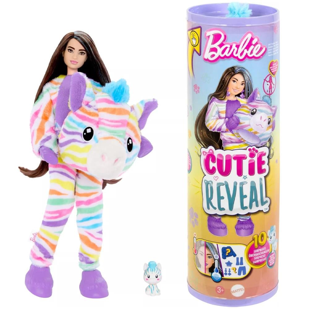Barbie Cutie Reveal Zebra HRK39