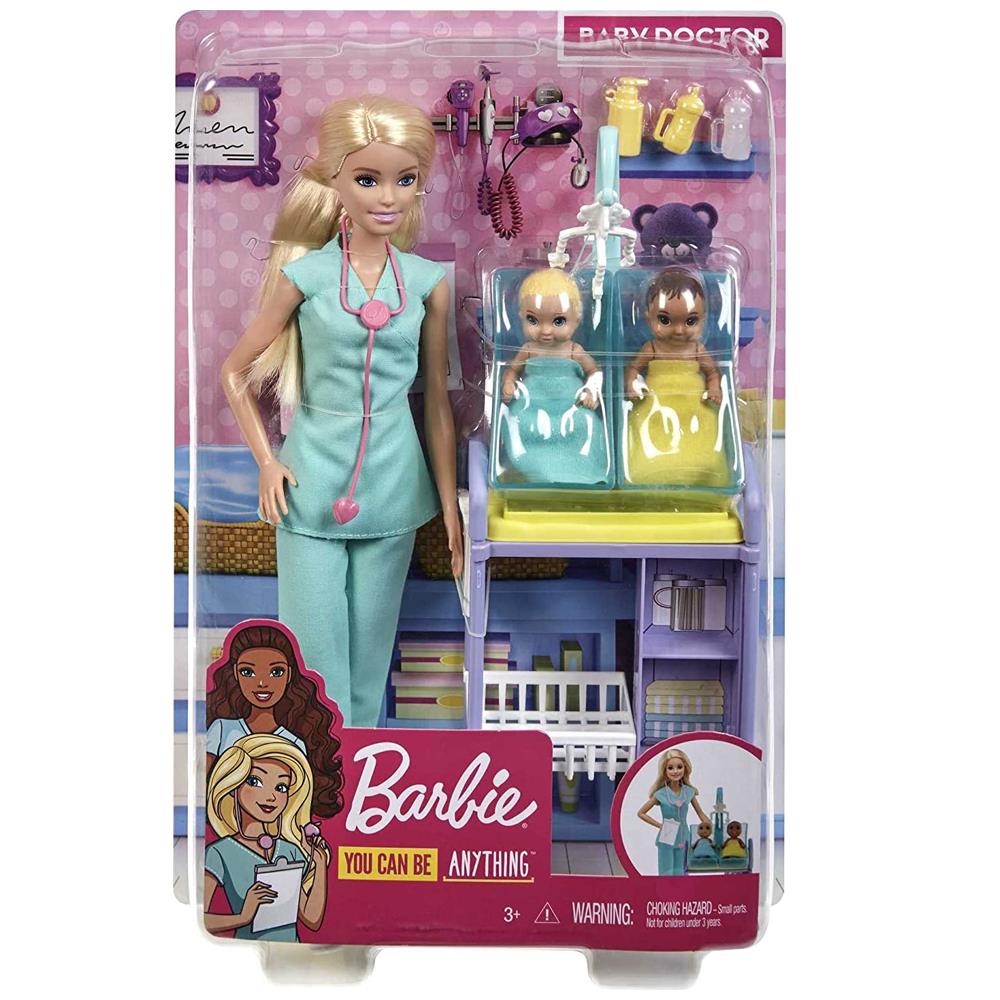 Barbie Doktor Meslekleri Oyun Seti GKH23