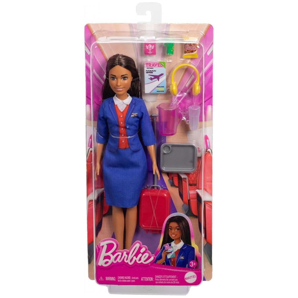 Barbie Hostes Bebek ve Aksesuarları HYT60