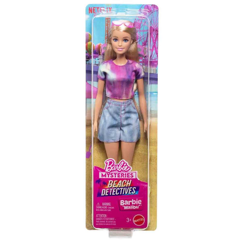 Barbie Mysteries: Beach Detectives Malibu Bebek JFV63