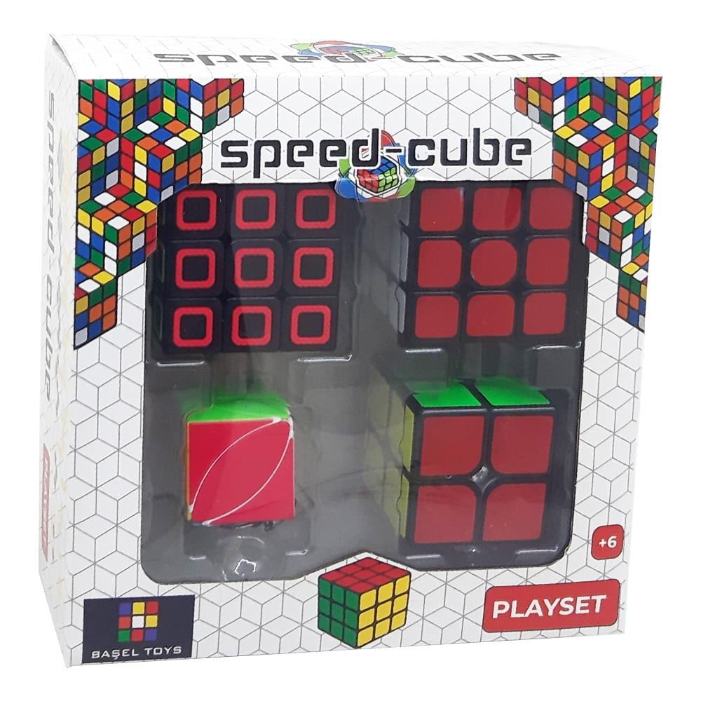 Başel Oyuncak 2901 Speed Cube 4'lü Aile Paketi