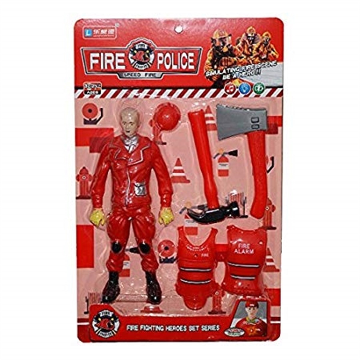 Birlik Oyuncak Adamlı İtfaiye Seti 