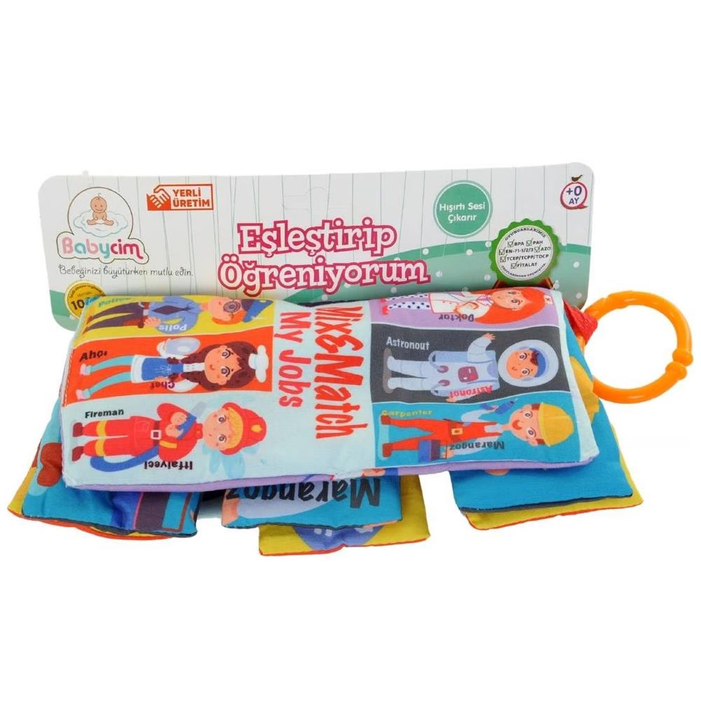 Birlik Oyuncak Babycim Eşleştirip Öğreniyorum Meslekler URT003-20