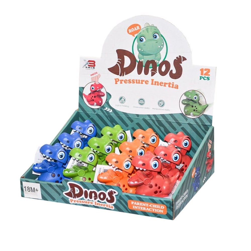 Birlik Oyuncak Bas Gitsin Şirin Dinazor 12 Li 87-4