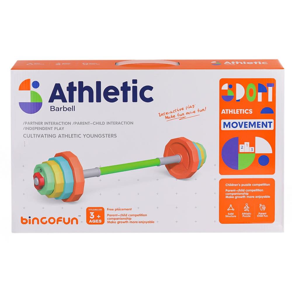 Birlik Oyuncak Büyük Barbell Halter Su Doldurulabilir BJF014-4