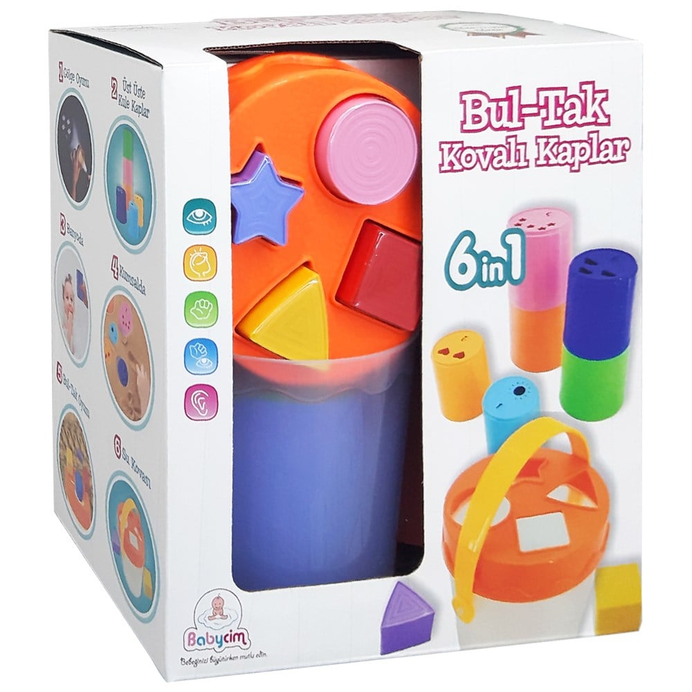 Birlik Oyuncak İç İçe Kaplar Jumbo URT026-001