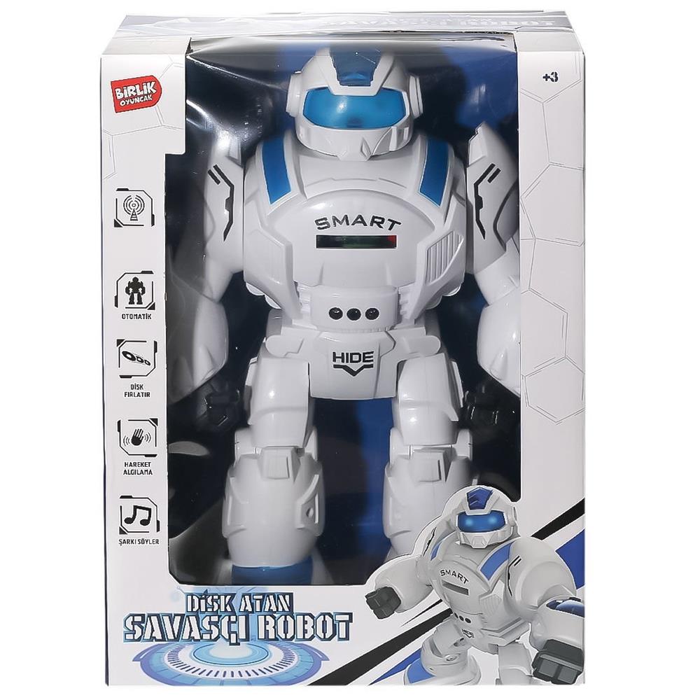 Birlik Oyuncak Uzaktan Kumandalı Disk Atan Süper Robot 27115