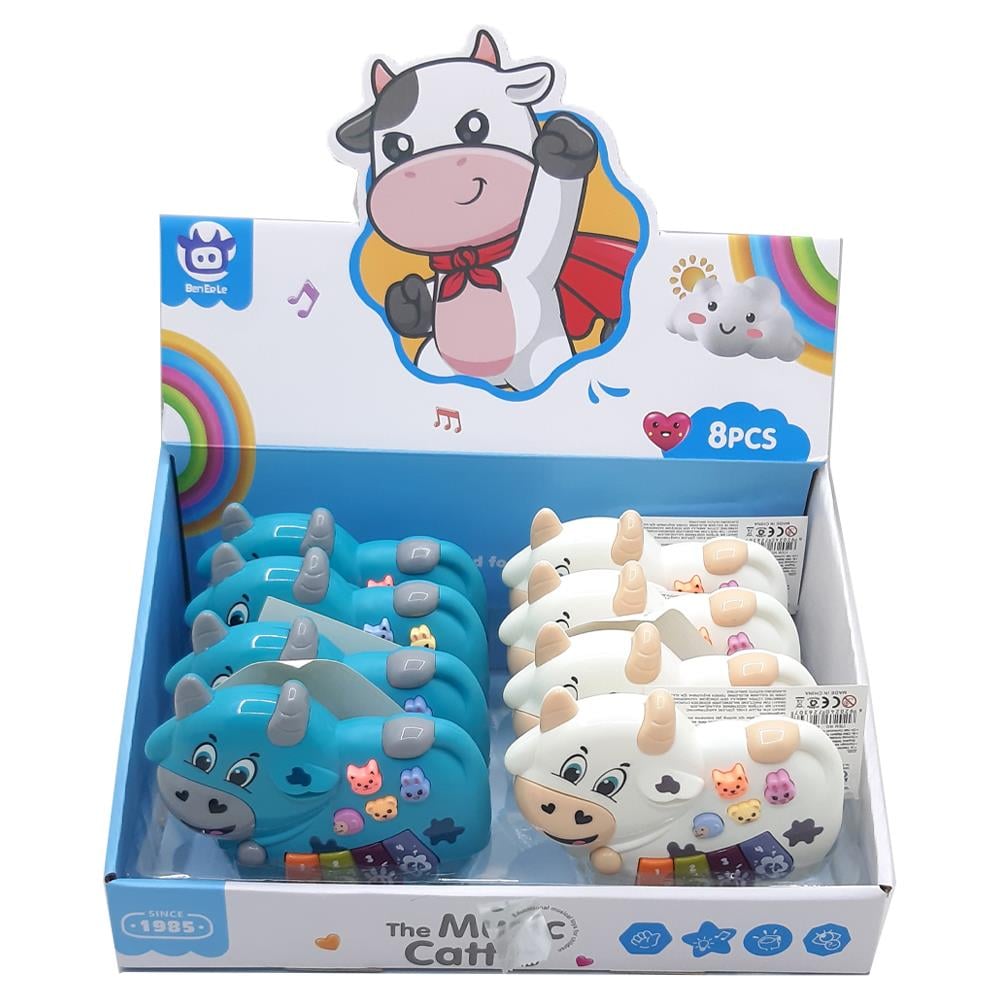 Can Oyuncak İnekli Piyano 8806-C