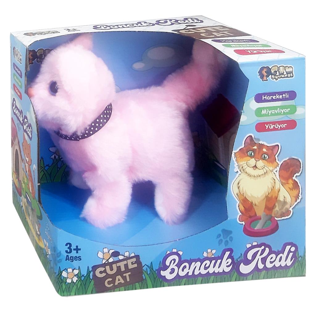 Can Oyuncak Pilli Sevimli Kedi 5241