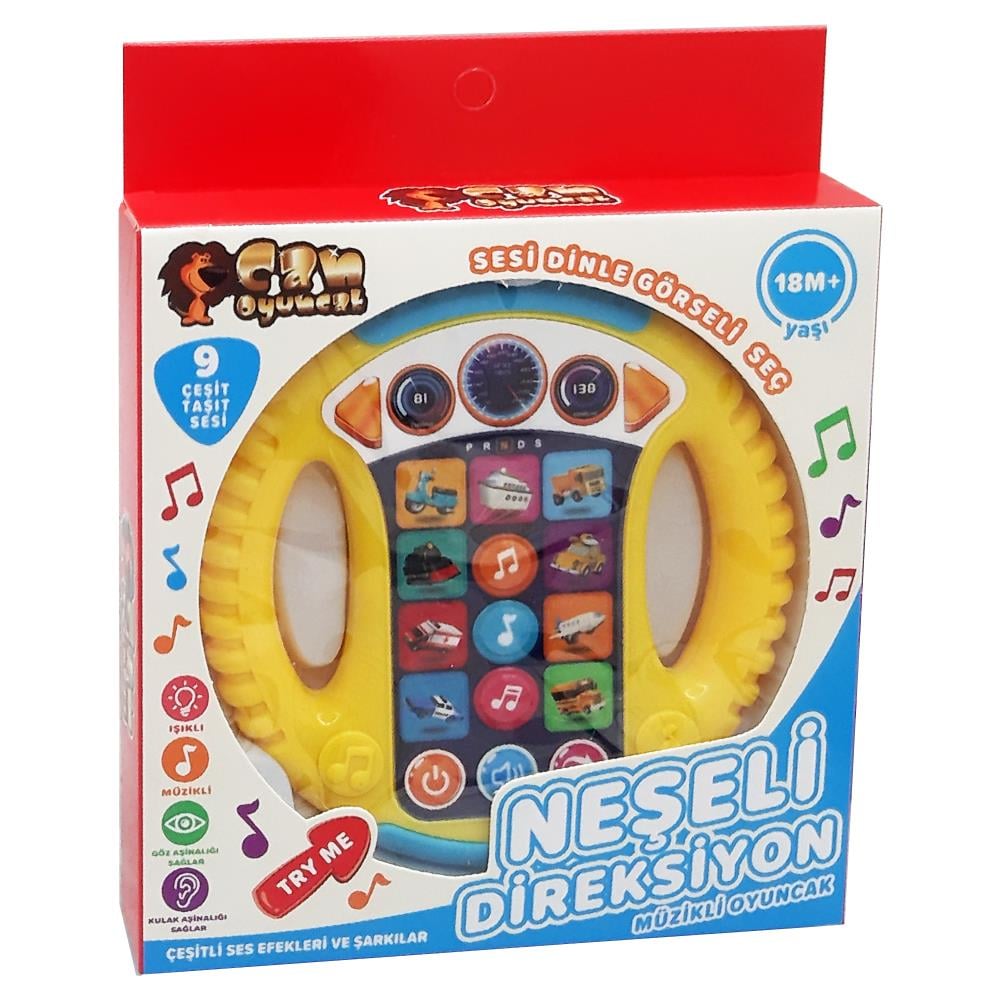 Can Oyuncak Türkçe Sesli Direksiyon 508