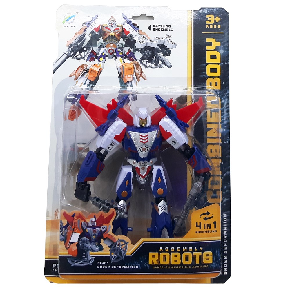 Canem Oyuncak Kartelada Dönüşebilen Robot 20 Cm 339-18/19