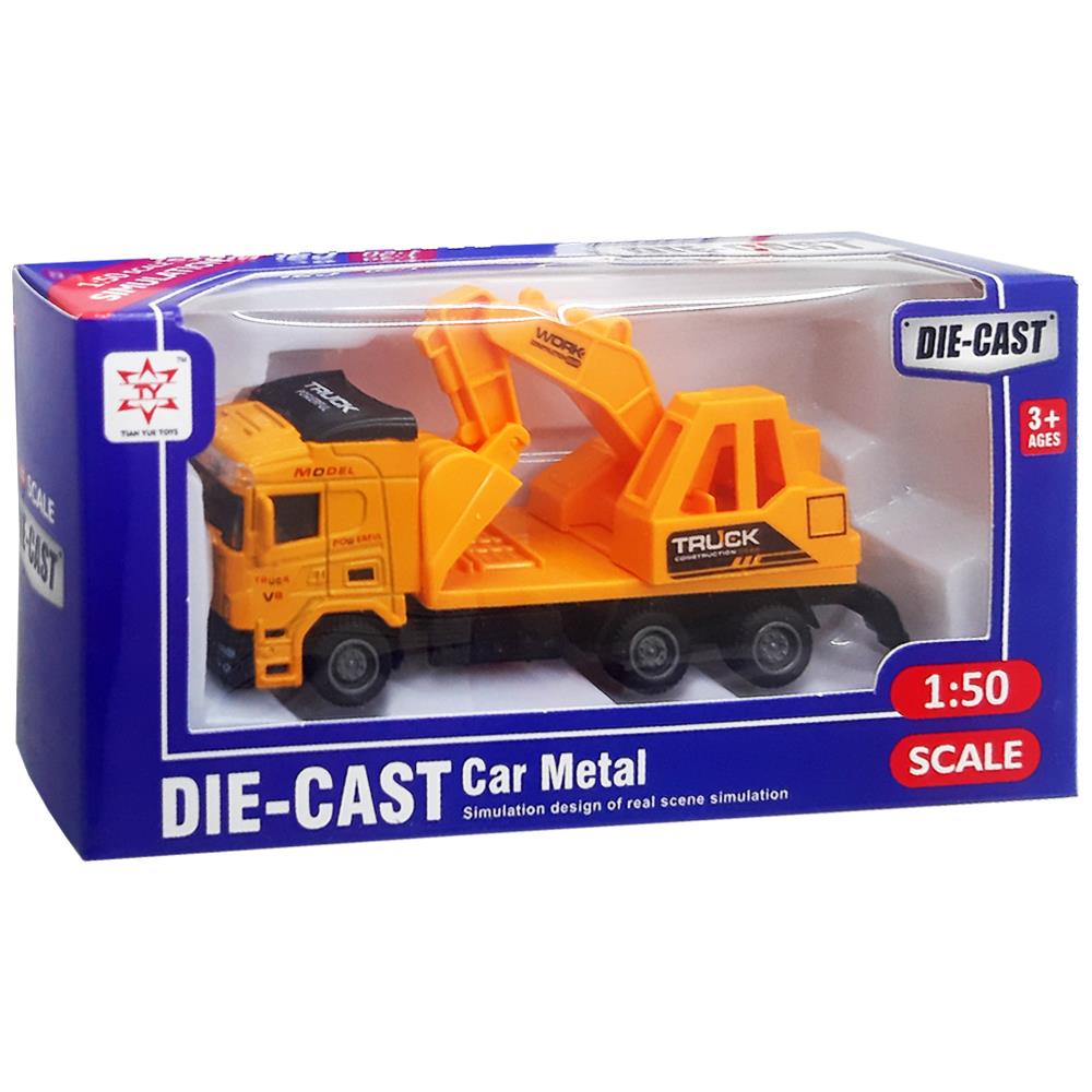 Canem Oyuncak Metal Çekbırak İş Makineleri 4101