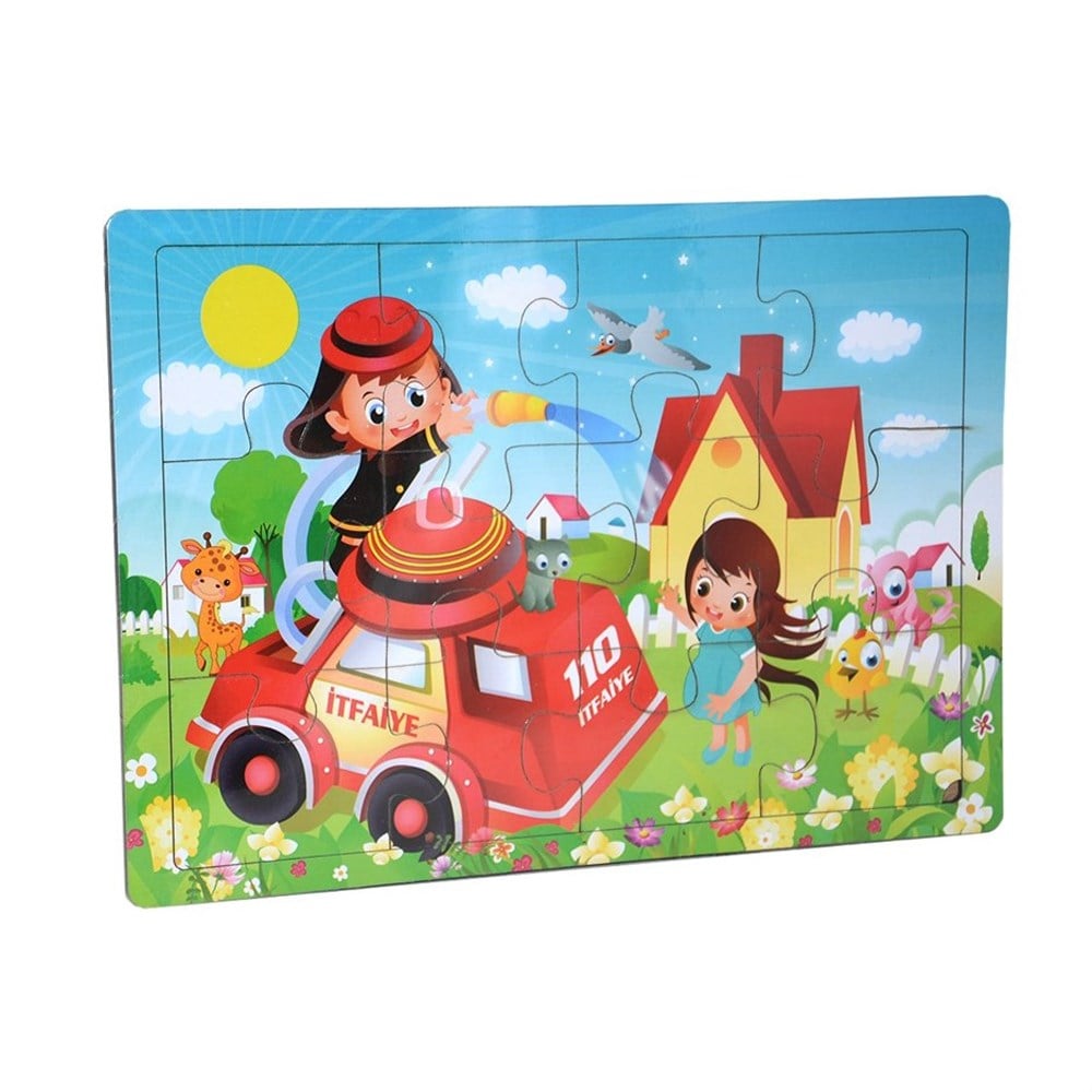 Cc Oyuncak Ahşap Puzzle 12 Parça AHS001/6