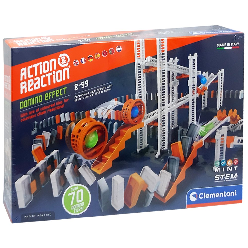 Clementoni Action Reaction Domino Etkisi 59305