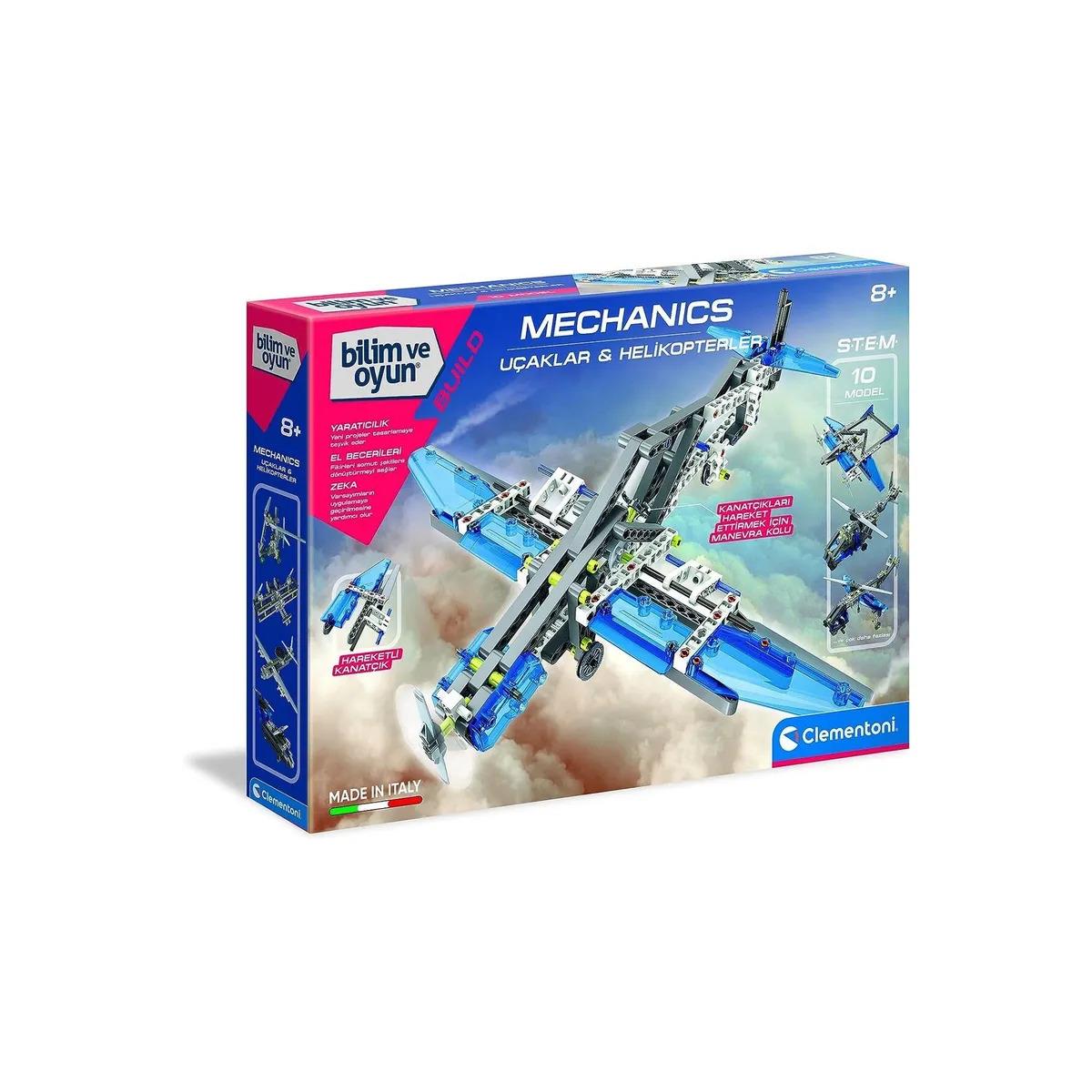 Clementoni Bilim ve Oyun Aeroplanes and Helicopters 75028TR
