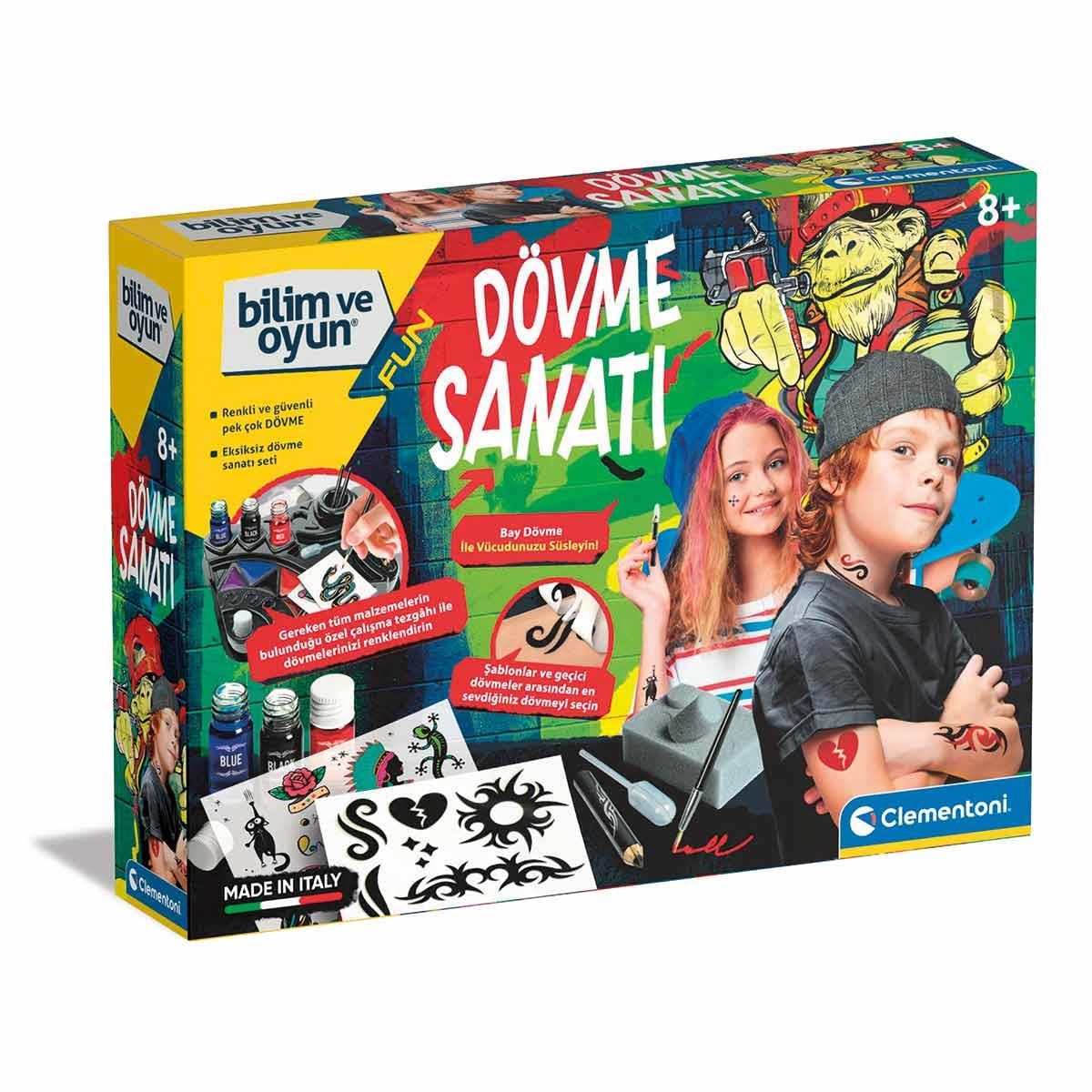 Clementoni Bilim Ve Oyun Dövme Sanatı 64329