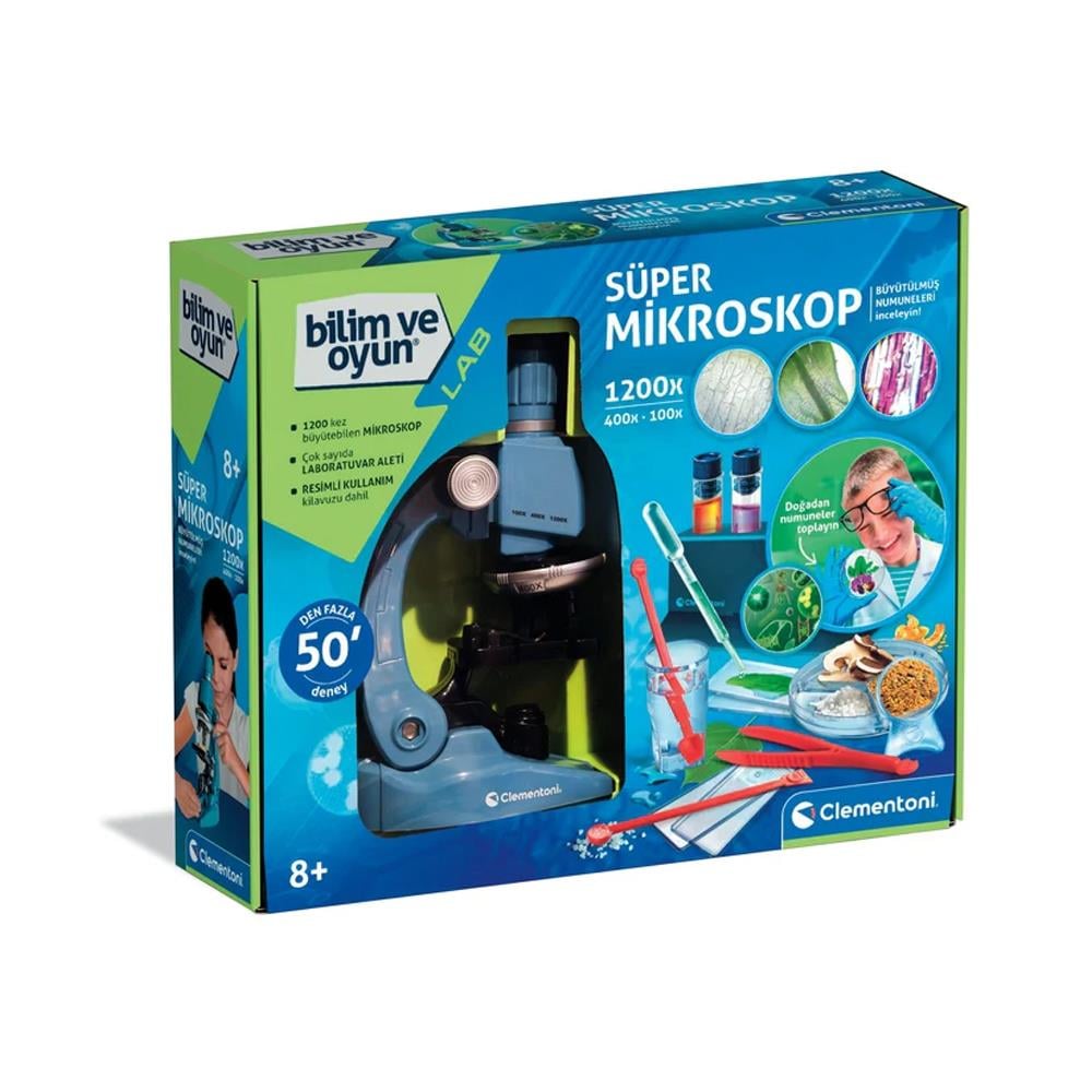 Clementoni Bilim Ve Oyun Süper Mikroskop 64741