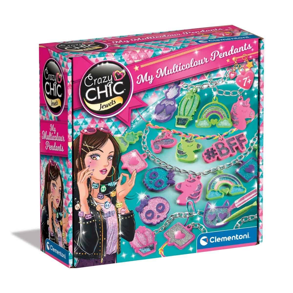 Clementoni Crazy Chic Renkli Takılar Tasarım Seti 18757