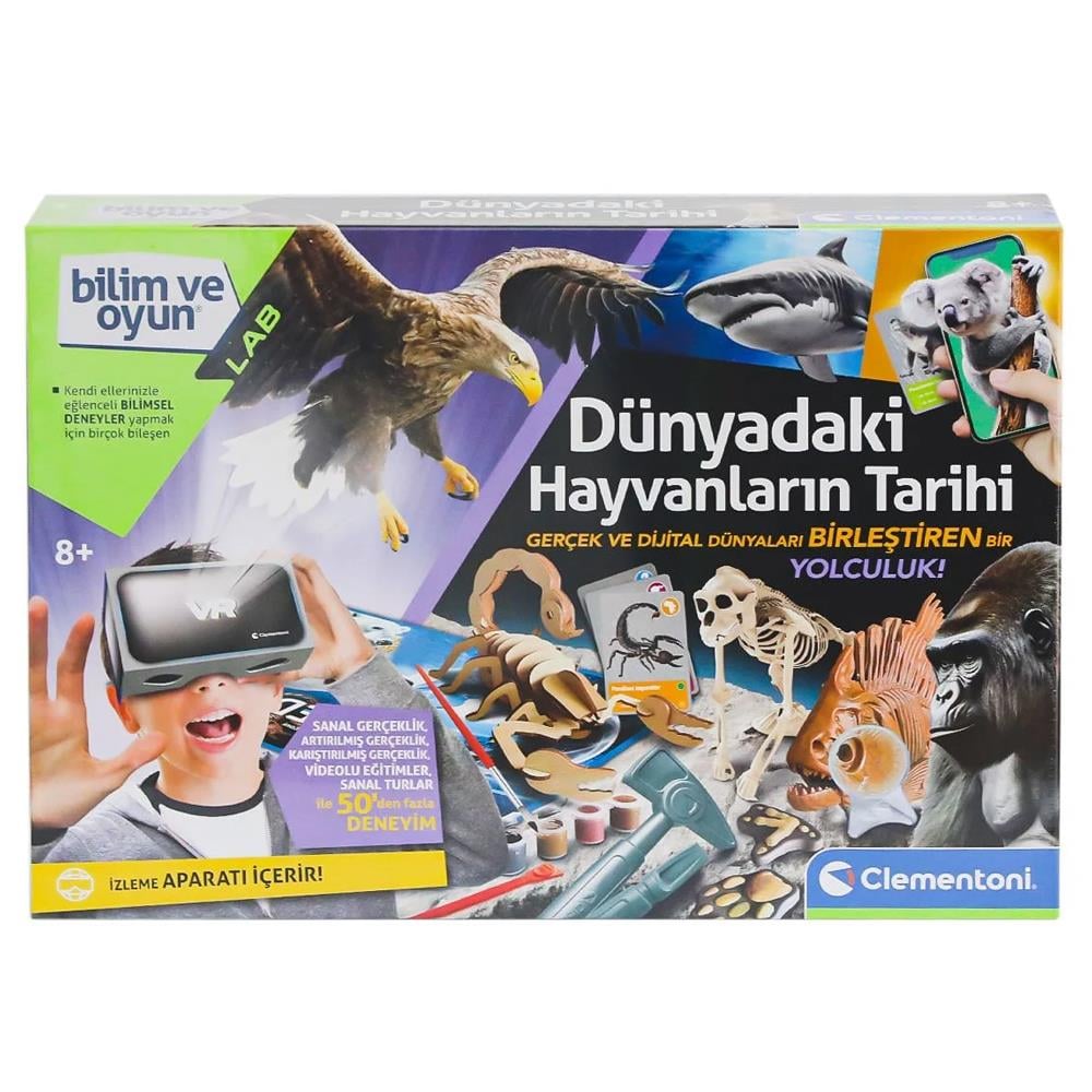 Clementoni Dünyadaki Hayvanların Tarihi 64093