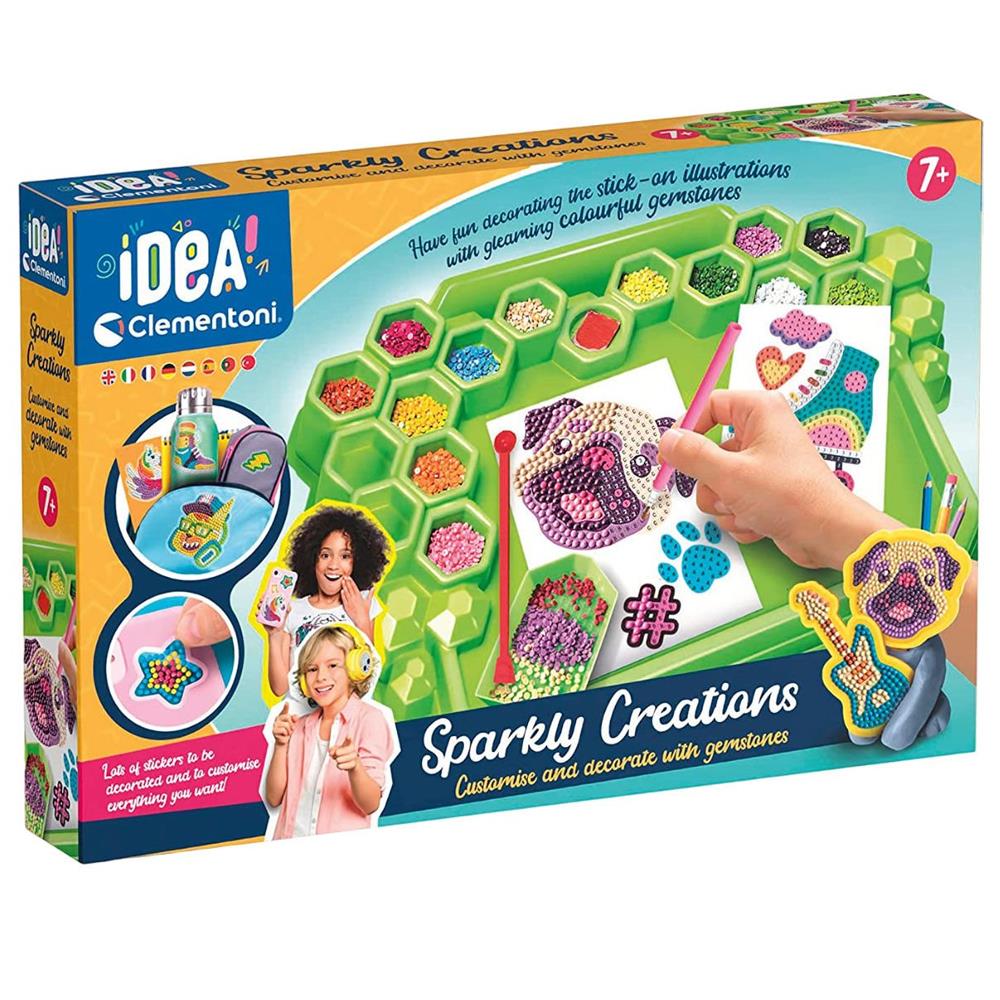 Clementoni Idea Işıltılı Tasarımlar +7 yaş 18716