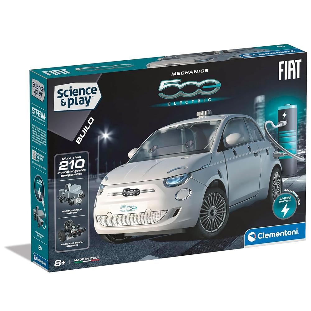 Clementoni Mekanik Laboratuvarı Fiat 500 Elektrik 75085TR