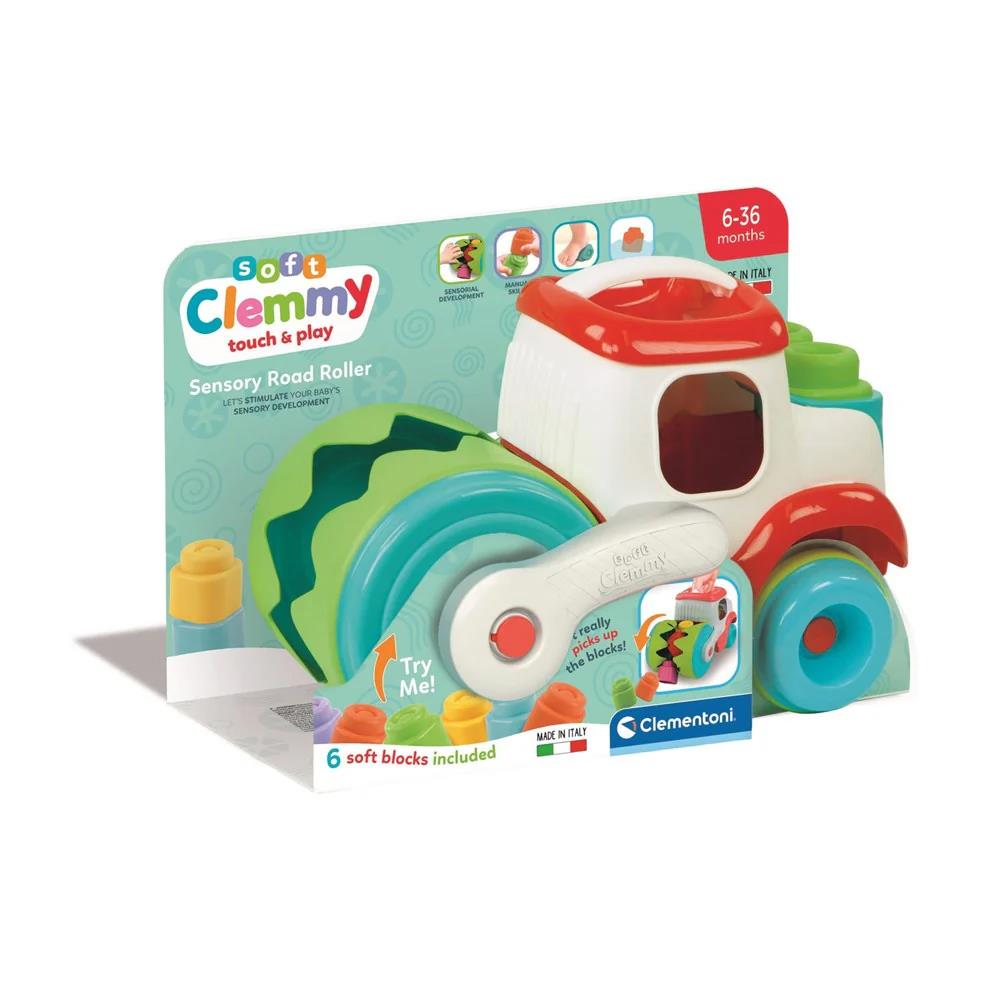 Clementoni Soft Clemmy Yumuşak Blok Duyusal Silindir Kamyon 17495