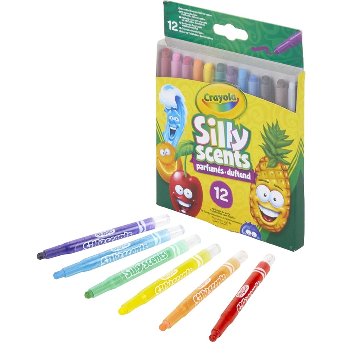 Crayola Silly Scents Çevrilebilen Pastel Boya Kalemi 12'li