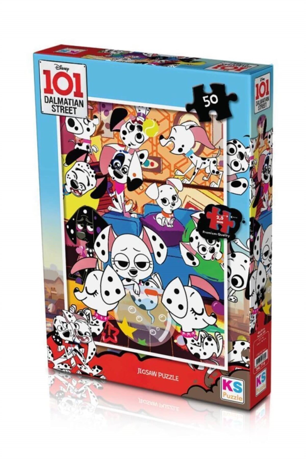 DAL 709 101 DALMATIAN PUZZLE 50