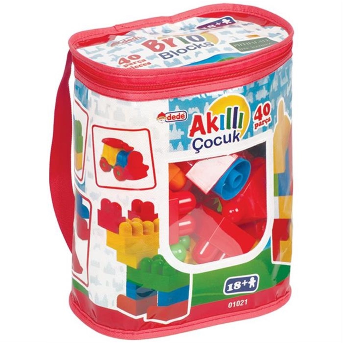 Dede Akıllı Çocuk 40 Parça Lego Seti