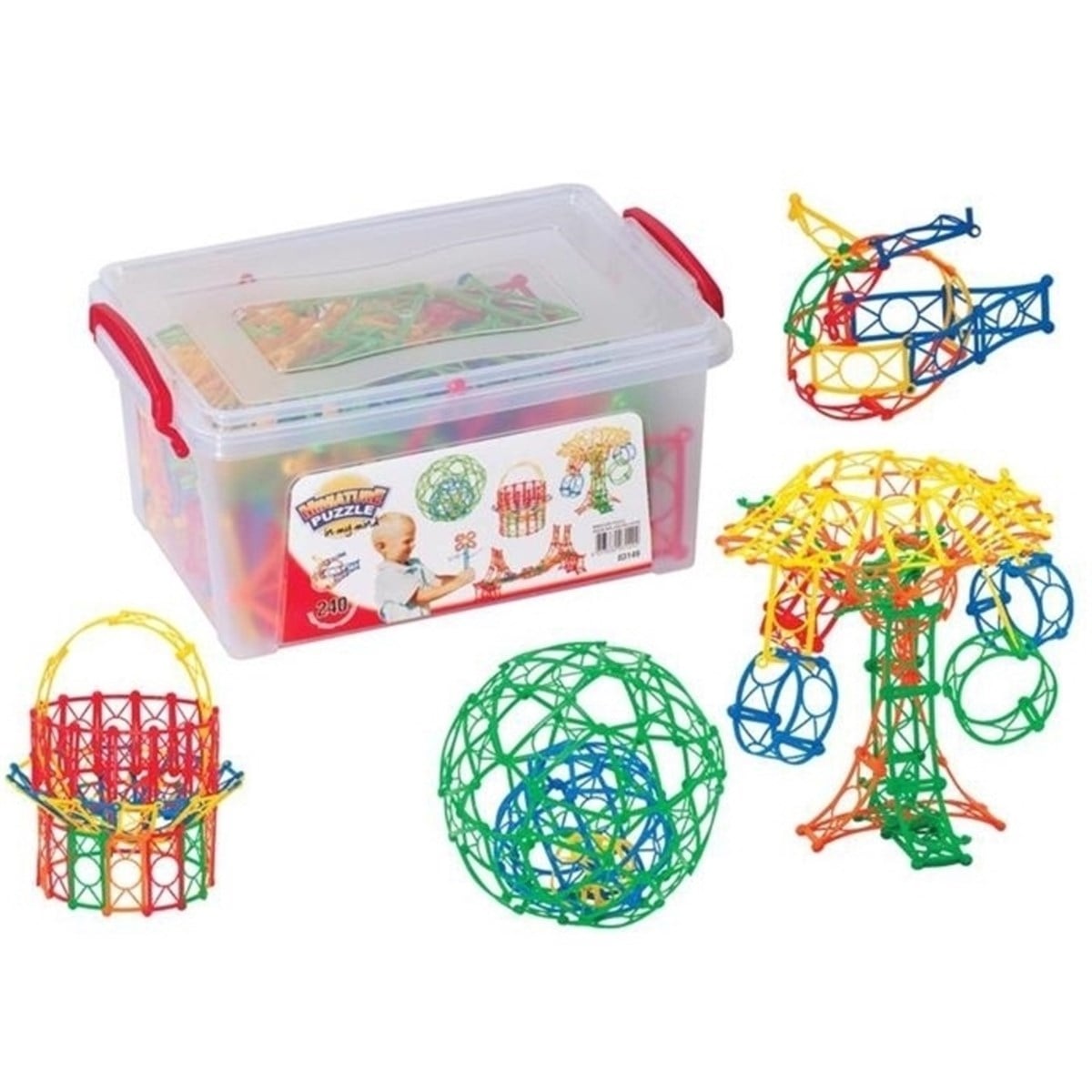 Dede Minyatür Puzzle Küçük Box / 240 Parça