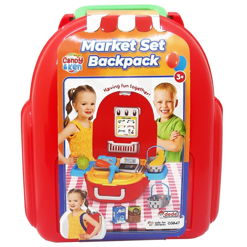 Dede Oyuncak Candy Market Set Sırt Çantası 03847